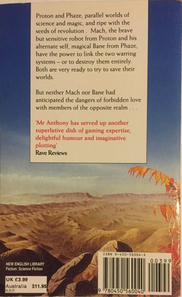 Robot Adept - Piers Anthony (New English Library - Paperback) book collectible [Barcode 9780450560040] - Main Image 2