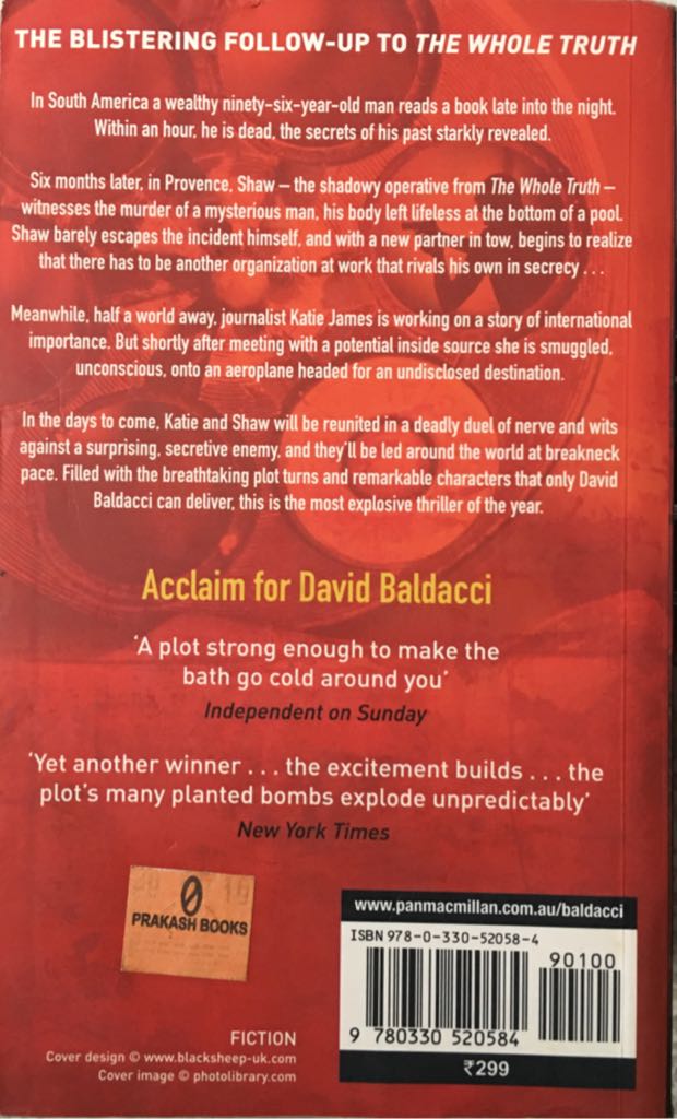 Deliver us from Evil - David Baldacci (Pan Books - Paperback) book collectible [Barcode 9780330520584] - Main Image 2
