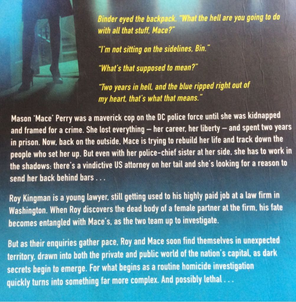 True Blue - David Baldacci (Flat - Ricky & Neil - Paperback) book collectible [Barcode 9780330456548] - Main Image 2