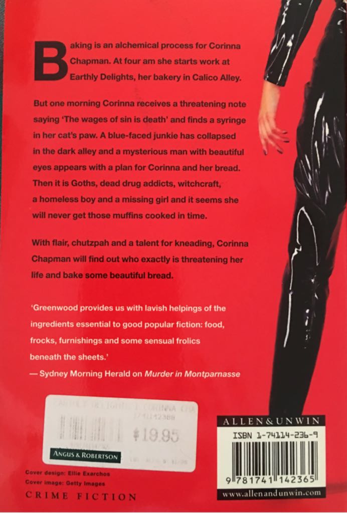 Earthly Delights - Kerry Greenwood (Allen & Unwin) book collectible [Barcode 9781741142365] - Main Image 2