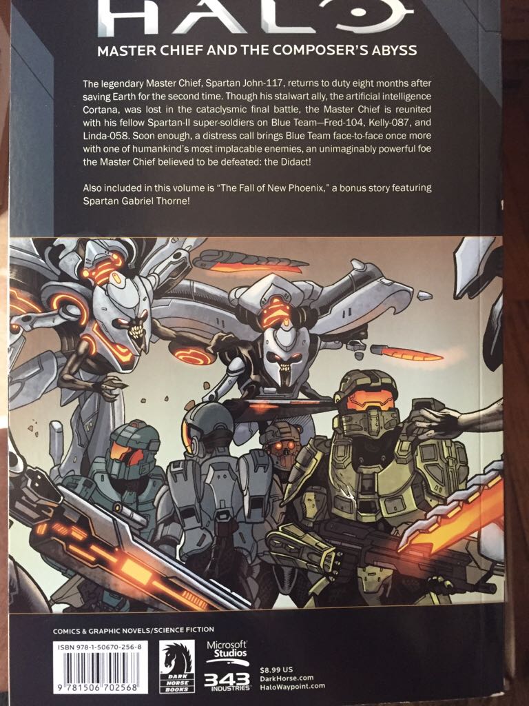 Halo  book collectible [Barcode 9781506702568] - Main Image 2