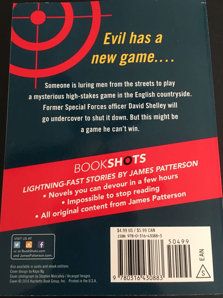 Bookshots: Hunted - James Patterson (Bookshots - Paperback) book collectible [Barcode 9780316430883] - Main Image 2