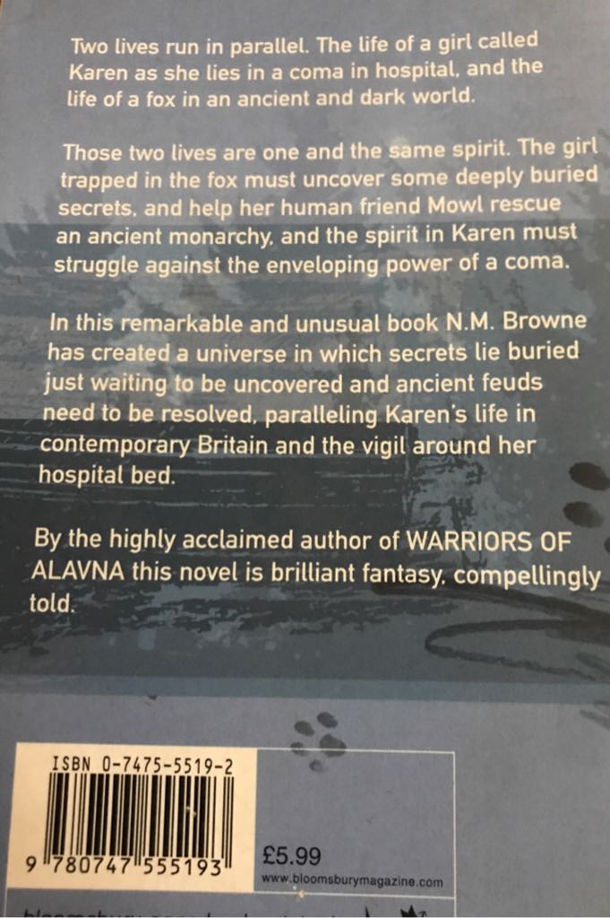 Hunted  (Bloomsbury Publishing) book collectible [Barcode 9780747555193] - Main Image 2