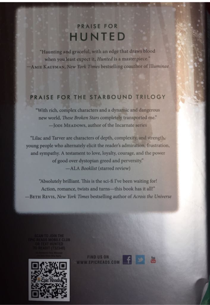 Hunted - Meagan Spooner (Harper Teen - Hardcover) book collectible - Main Image 2