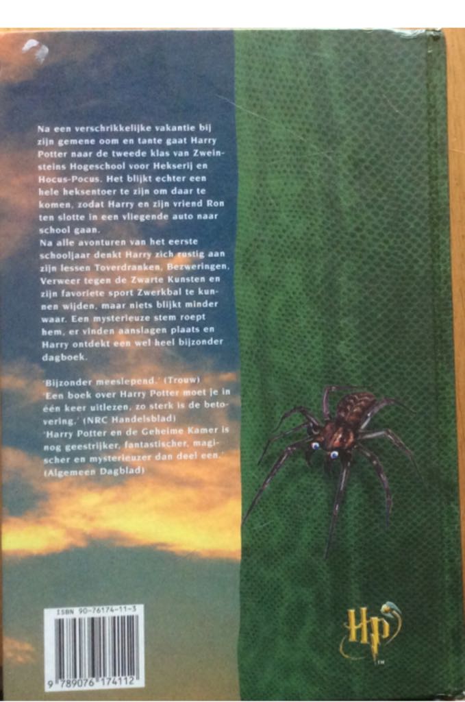 Harry Potter En De Geheime Kamer Hardcover - J.K. Rowling (De Harmonie - Hardcover) book collectible [Barcode 9789076174112] - Main Image 2