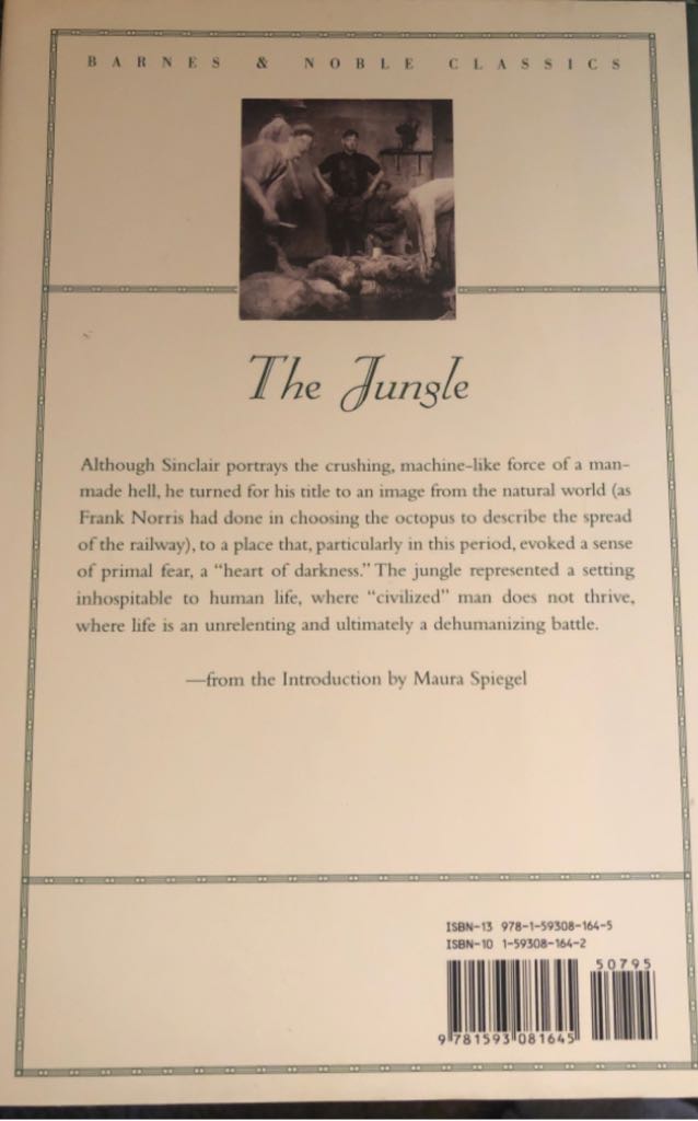 The Jungle - Jim Pipe (Barnes & Noble Classics - Hardcover) book collectible [Barcode 9781593081645] - Main Image 2