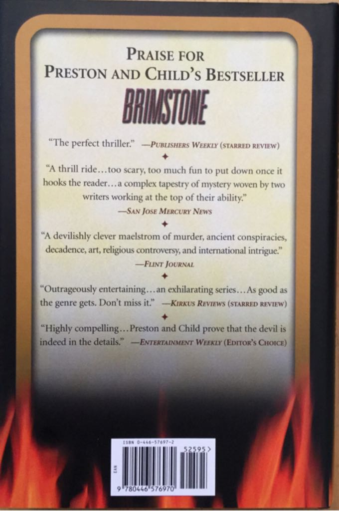 Dance of Death - Preston & Child (Warner - Hardcover) book collectible [Barcode 9780446576970] - Main Image 2