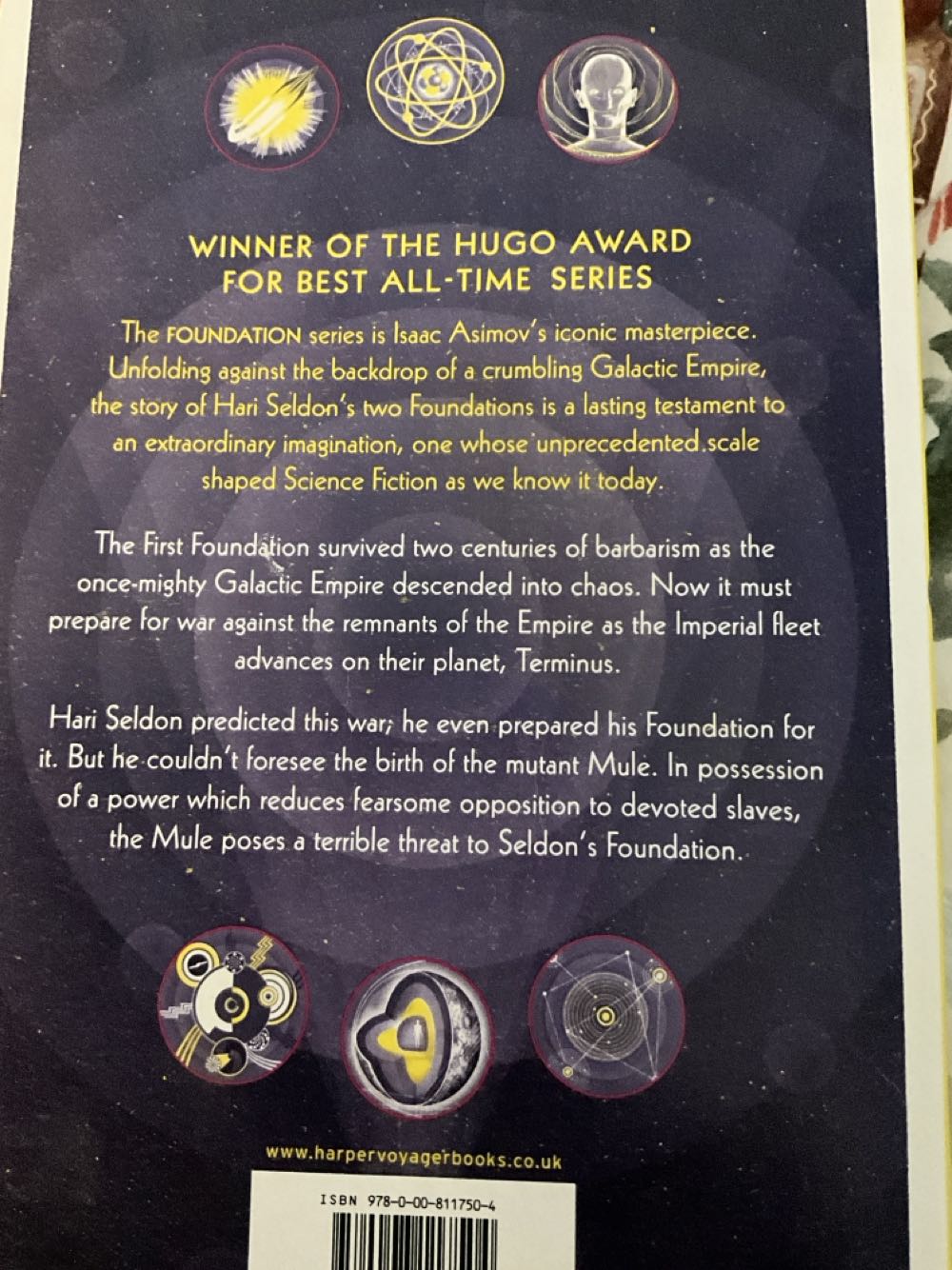 FOUNDATION AND EMPIRE: The greatest science fiction series of all time, now a major series from Apple TV+: Book 2 (The Foundation Trilogy) - Asimov (HarperVoyager - Paperback) book collectible [Barcode 9780008117504] - Main Image 2
