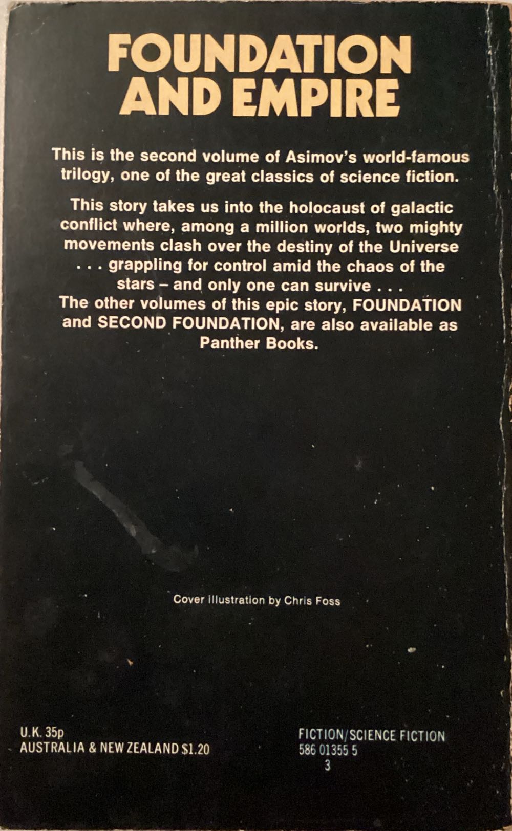 Foundation And Empire - Isaac Asimov (Panther Books - Paperback) book collectible - Main Image 2