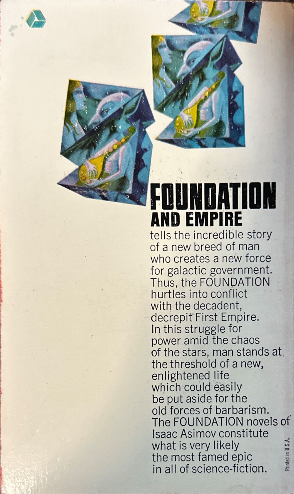 Foundation 02:  Foundation And Empire - Asimov, Isaac (Avon Science Fiction - Paperback) book collectible - Main Image 2