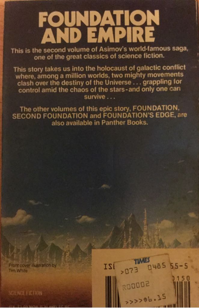 Foundation And Empire - Issac Asimov (Spectra - Kindle) book collectible - Main Image 2