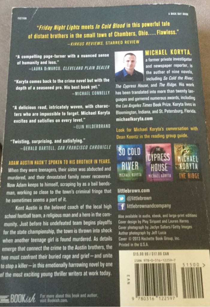 The Prophet - Michael Koryta (Back Bay Books - Paperback) book collectible [Barcode 9780316122597] - Main Image 2