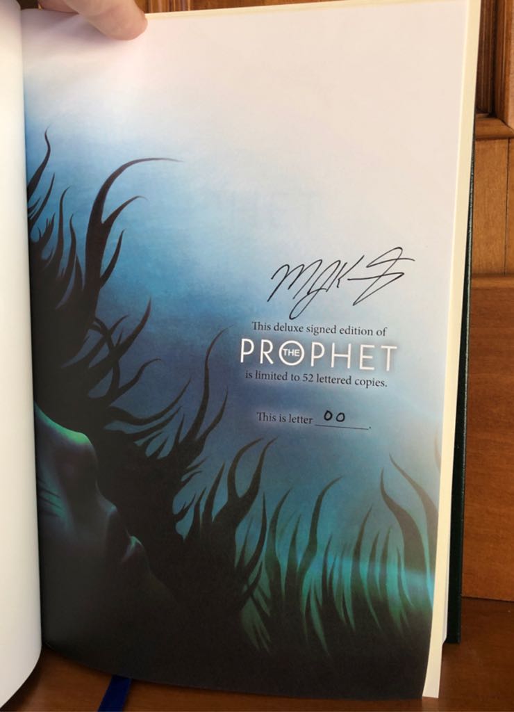 The Prophet - Michael Koryta (Cemetery Dance Publications - Hardcover) book collectible [Barcode 9781587673627] - Main Image 2