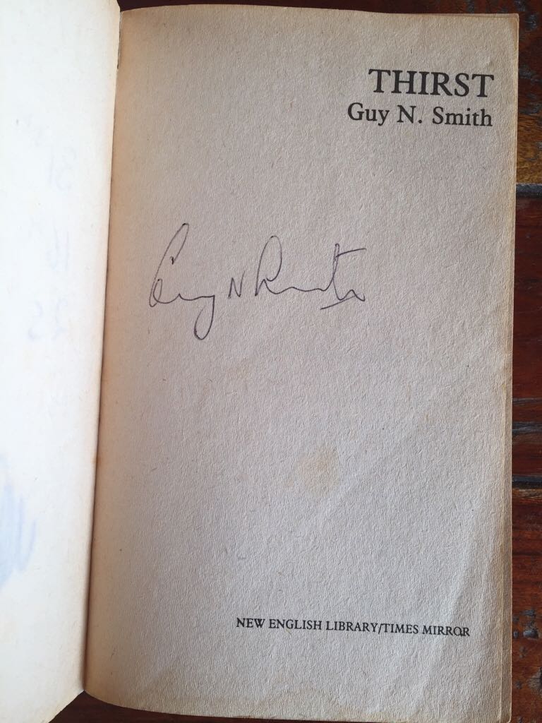 Thirst  (New English Library - Paperback) book collectible - Main Image 2