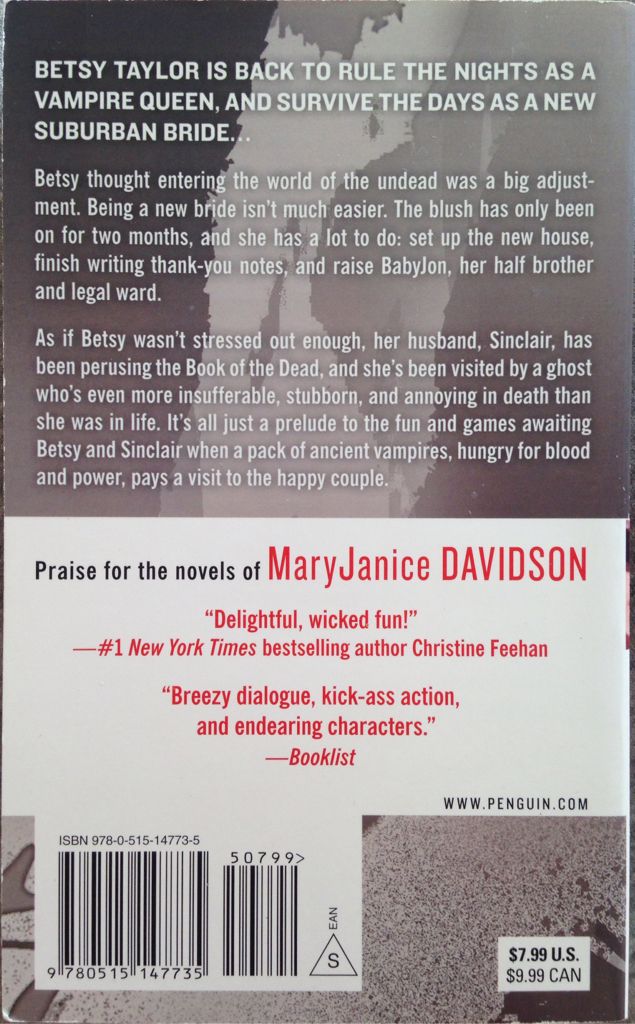 Undead And Unworthy - MaryJanice Davidson (Jove Paranormal Romance - Paperback) book collectible [Barcode 9780515147735] - Main Image 2