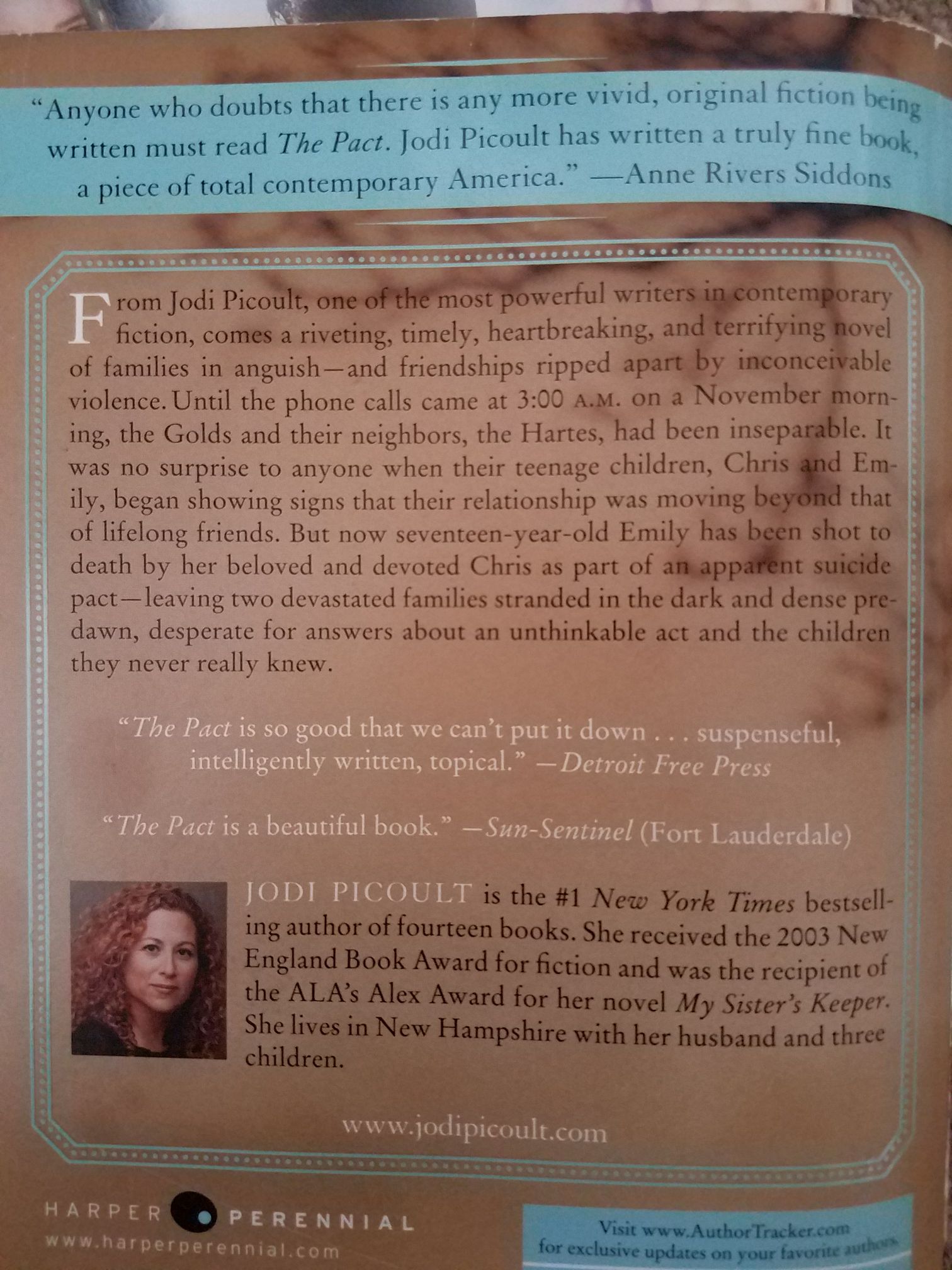 Pact, The - Jodi Picoult (Harper Perennial - Paperback) book collectible [Barcode 9780060858803] - Main Image 2