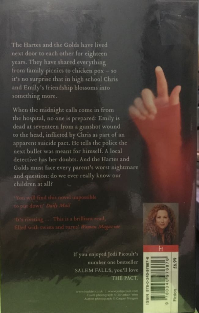 The Pact - Jodi Picoult (Hodder & Stoughton - Paperback) book collectible [Barcode 9780340976876] - Main Image 2