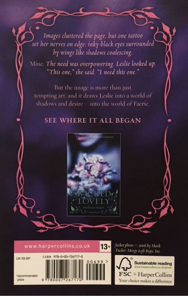 Ink Exchange - Melissa Marr (Harper Collins - Paperback) book collectible [Barcode 9780007267170] - Main Image 2