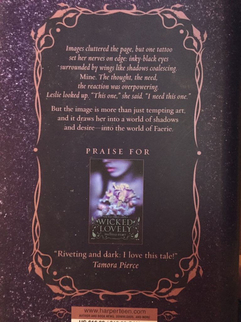 Ink Exchange - Melissa Marr (Harper Teen - Hardcover) book collectible [Barcode 9780061214684] - Main Image 2