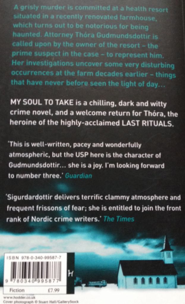 My Soul To Take - Rachel Vincent book collectible [Barcode 9780340995877] - Main Image 2