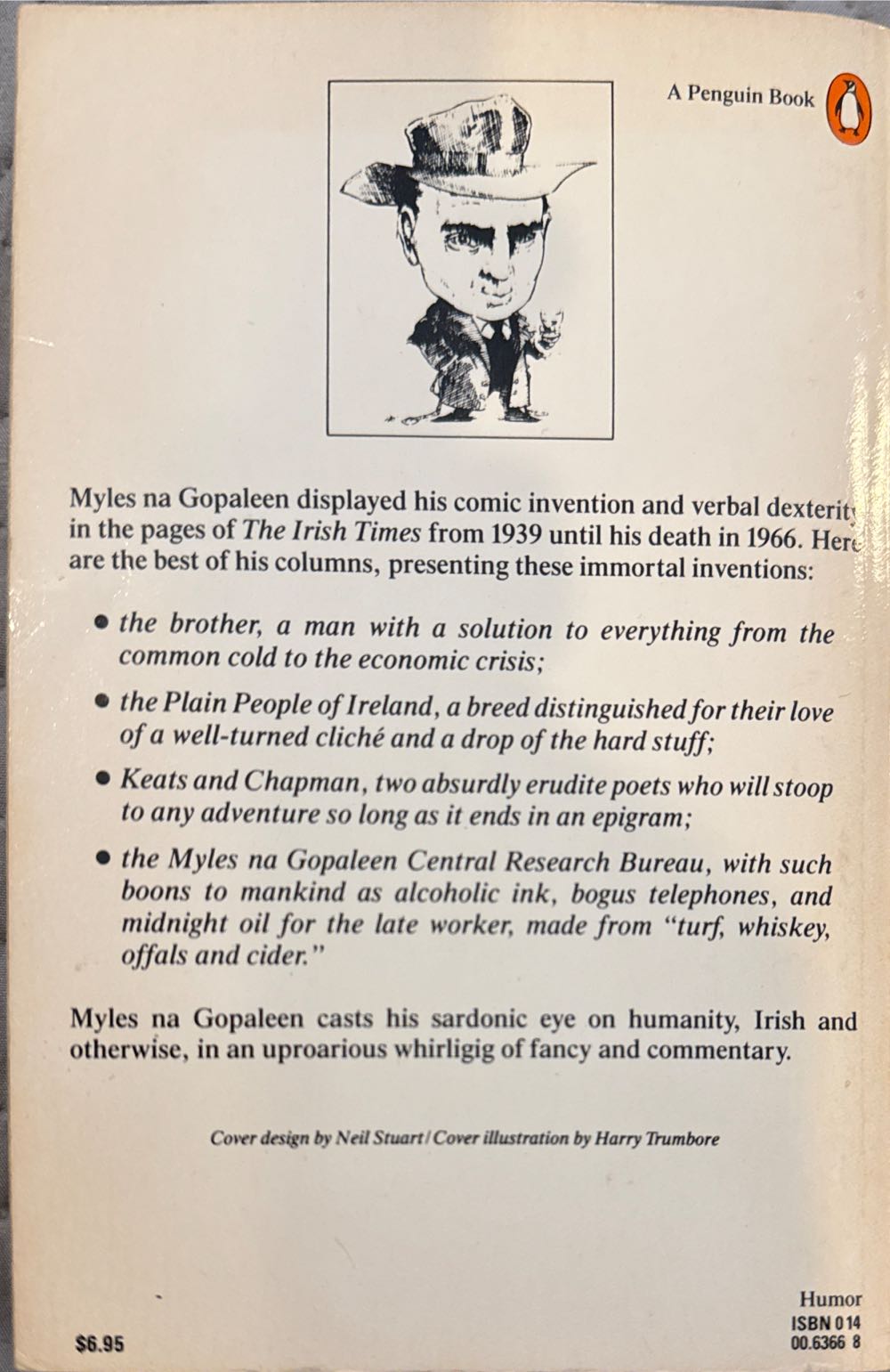 The Best Of Myles - Flann O’Brien (Flamingo - Paperback) book collectible [Barcode 9780586089507] - Main Image 2
