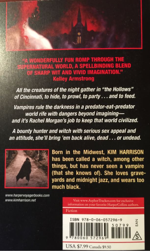 Dead Witch Walking - Rachel Morgan 1 - Kim Harrison (HarperCollins Publishers - Paperback) book collectible [Barcode 9780060572969] - Main Image 2