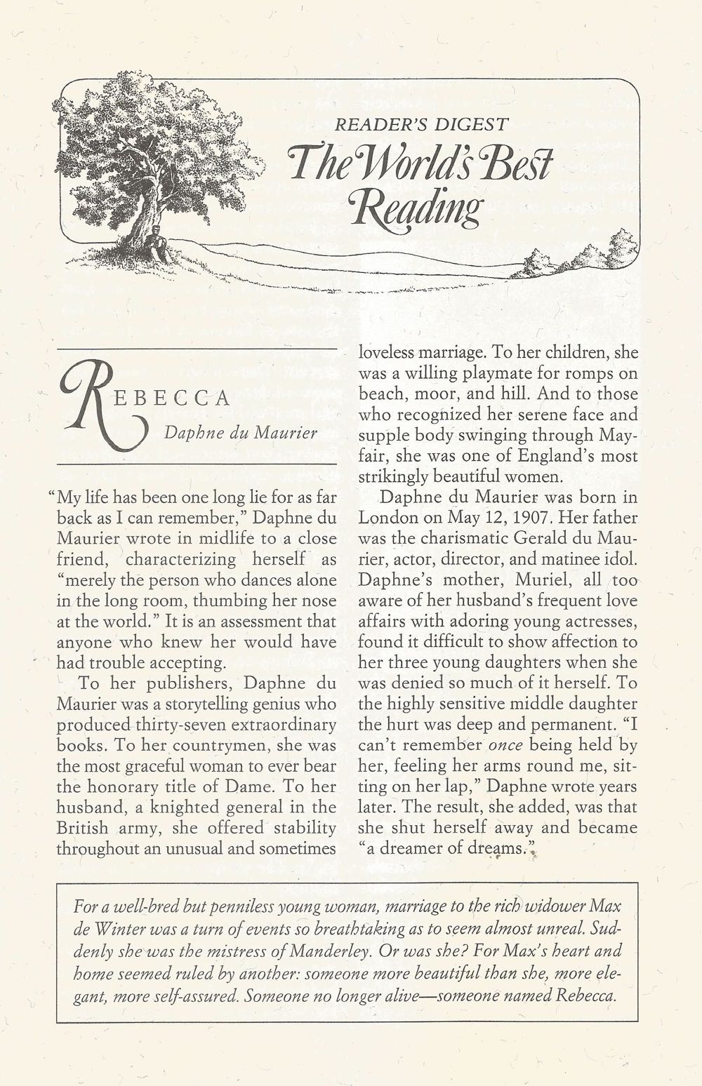 Rebecca - Daphne Du Maurier (Doubleday, Doran - Hardcover) book collectible [Barcode 9780895776273] - Main Image 3