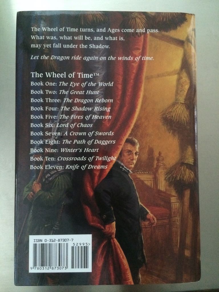 Wheel Of Time 11: Knife of Dreams - Robert Jordan (A Tor Book - Hardcover) book collectible [Barcode 9780312873073] - Main Image 2