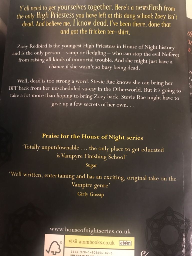 Burned - P C And Kristin Cast (Atom - Paperback) book collectible [Barcode 9781905654826] - Main Image 2