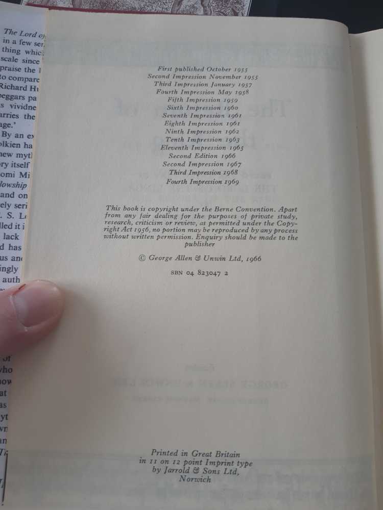 The Return of The King - J.R.R. Tolkien (George Allen & Unnwin Ltd - Hardcover) book collectible - Main Image 3