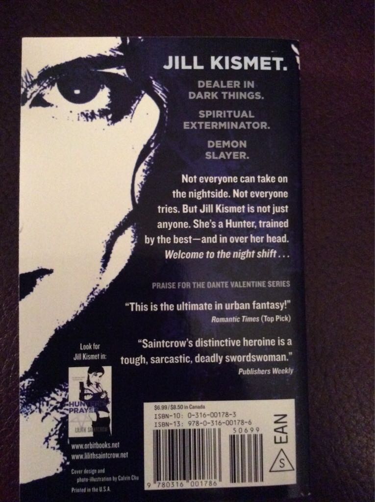 Jill Kismet #1: Night Shift - Lilith Saintcrow (Orbit - Paperback) book collectible [Barcode 9780316001786] - Main Image 2