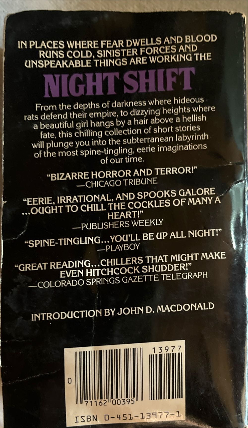 Night Shift - Stephen King (Signet Book - Paperback) book collectible [Barcode 9780451139771] - Main Image 2