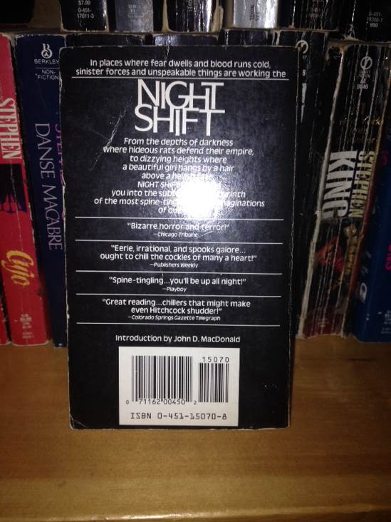 Night Shift - Stephen King (Signet Book - Paperback) book collectible [Barcode 9780451150707] - Main Image 2