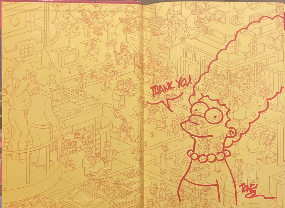 The Simpsons/Futurama Crossover Crisis - Matt Groening (Abrams ComicArts - Hardcover) book collectible [Barcode 9780810988378] - Main Image 2