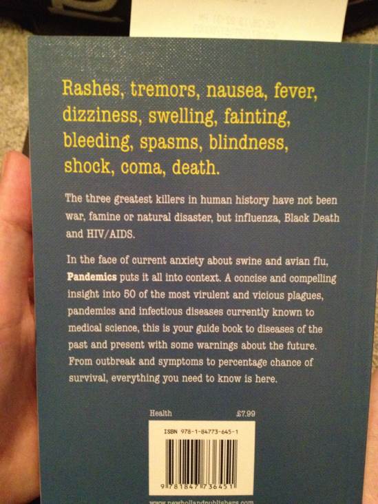 The Little Book of Pandemics - 50 of the Worlds Most Virulent Plagues and Infectious Diseases - Pete Moore (Cornerstone Digital - Paperback) book collectible [Barcode 9781847736451] - Main Image 2