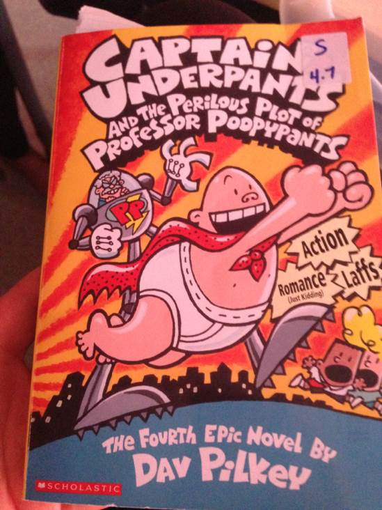 Captain Underpants #4 Captain Underpants And The Perilous Plot Of Professor Poopypants - Dav Pilkey (- Paperback) book collectible [Barcode 9780545385718] - Main Image 1