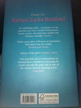 Playing The Game - Barbara Taylor Bradford (Harper Collins Publishers - Hardcover) book collectible - Main Image 2