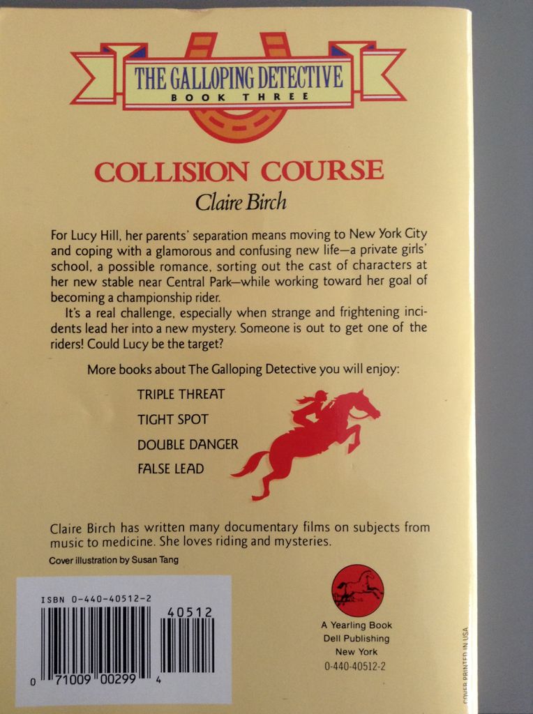 Collision Course - C. Stephens (Yearling) book collectible [Barcode 9780440405122] - Main Image 2