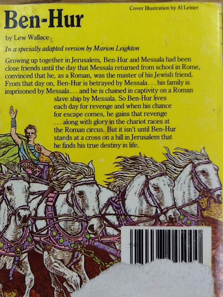 Ben Hur - Lew Wallace book collectible [Barcode 9780710503220] - Main Image 2