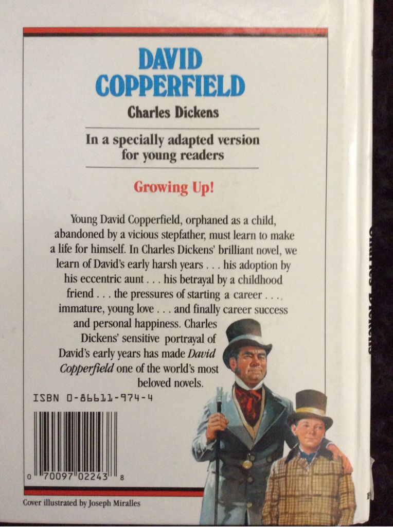 David Copperfield - Charles Dickens (Baronet Books - Hardcover) book collectible [Barcode 9780866119740] - Main Image 2