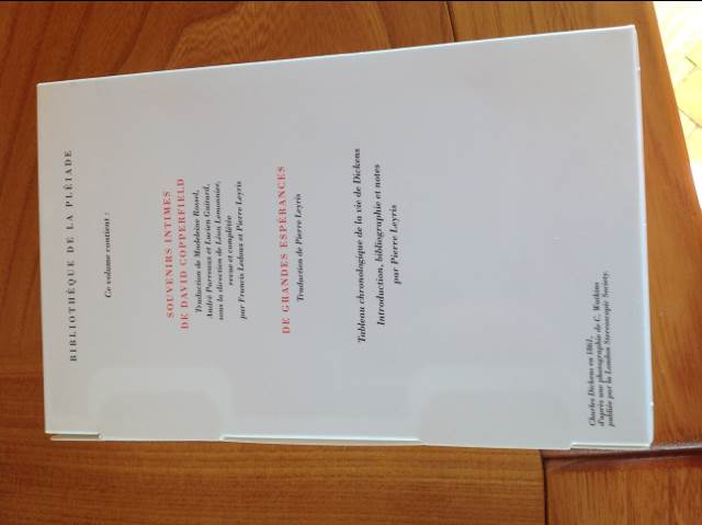 David Copperfield  (Editions Gallimard) book collectible [Barcode 9782070101672] - Main Image 2