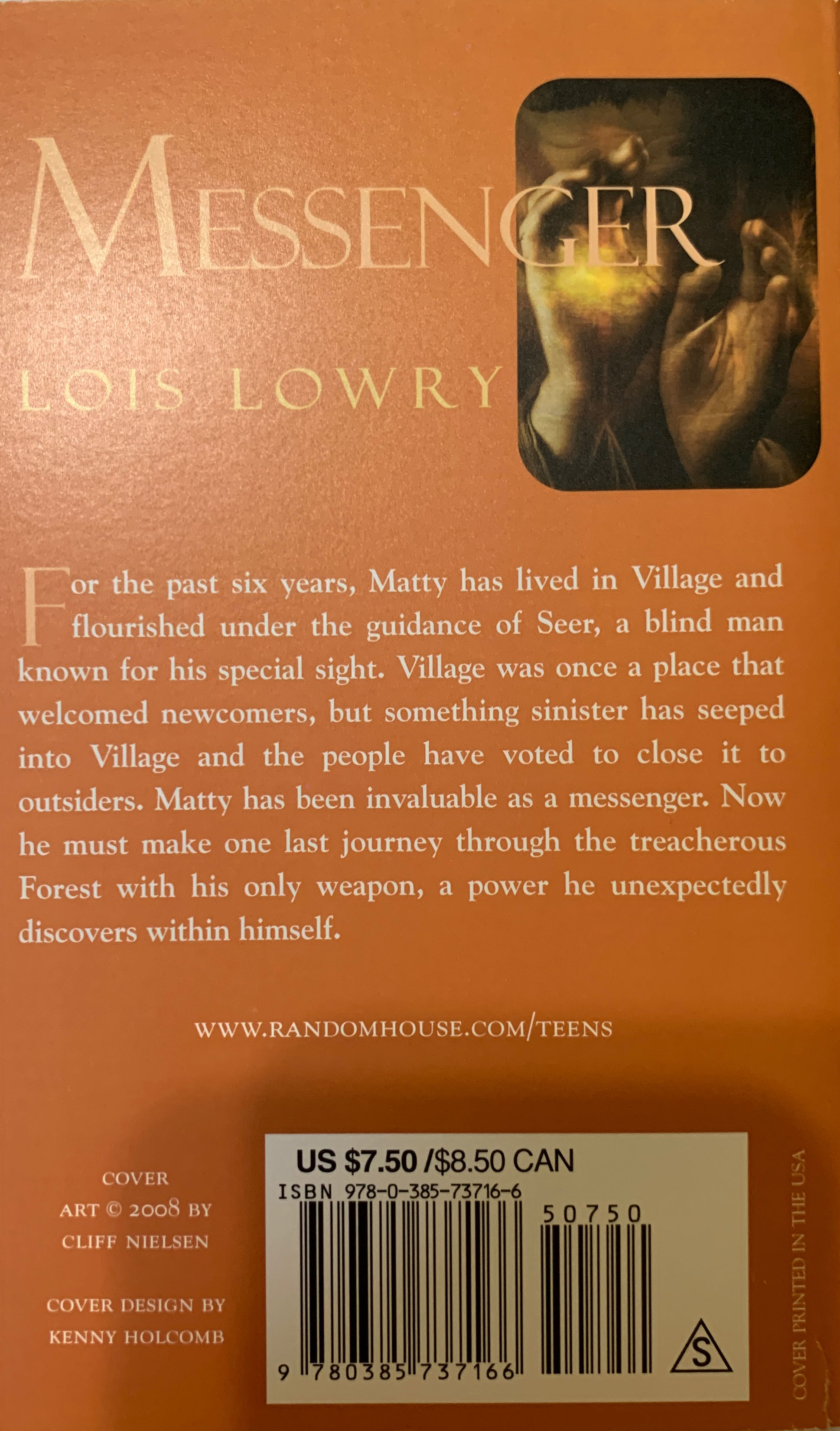 Messenger - Lois Lowry (Bantam Books - Paperback) book collectible [Barcode 9780385737166] - Main Image 2