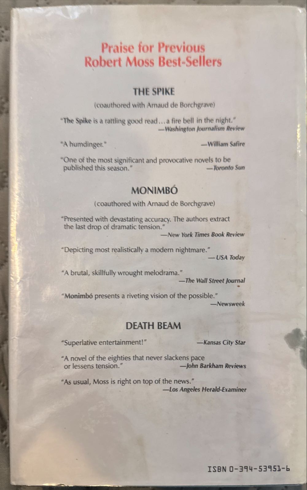 Moscow Rules - Robert Moss book collectible [Barcode 9780340377901] - Main Image 2