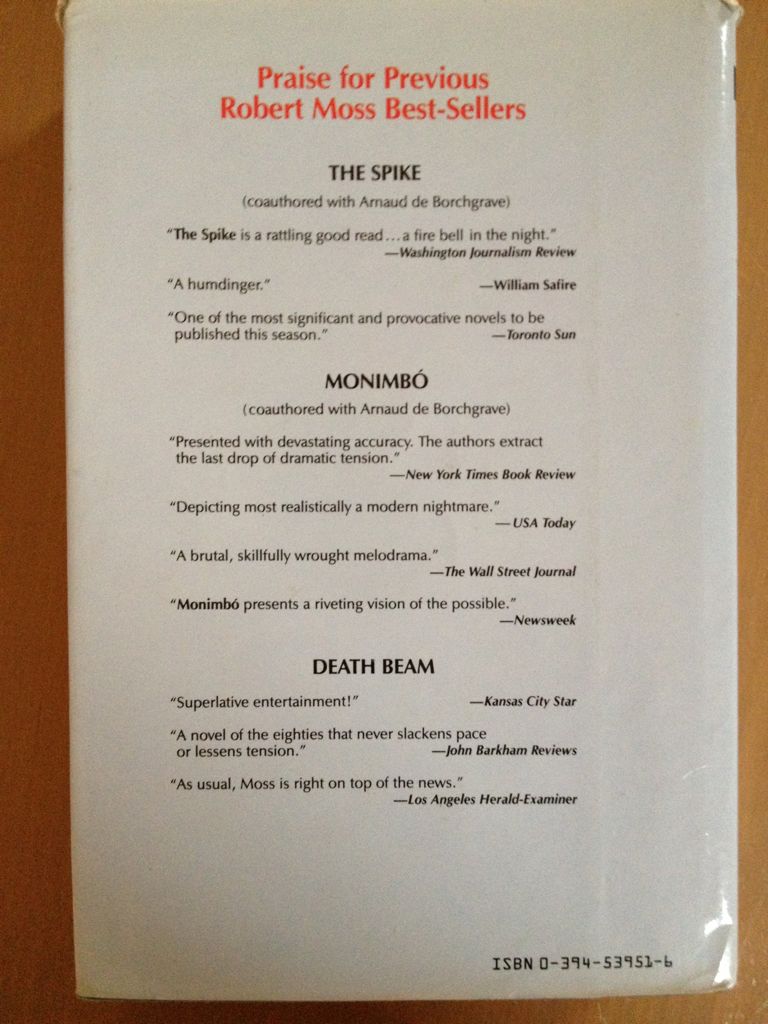 Moscow Rules  (Villard  Books - Hardcover) book collectible - Main Image 2