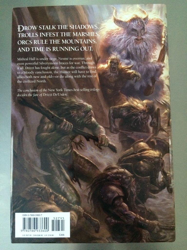 The Two Swords - R. A. Salvatore (Wizards of the Coast - Hardcover) book collectible [Barcode 9780786933600] - Main Image 2