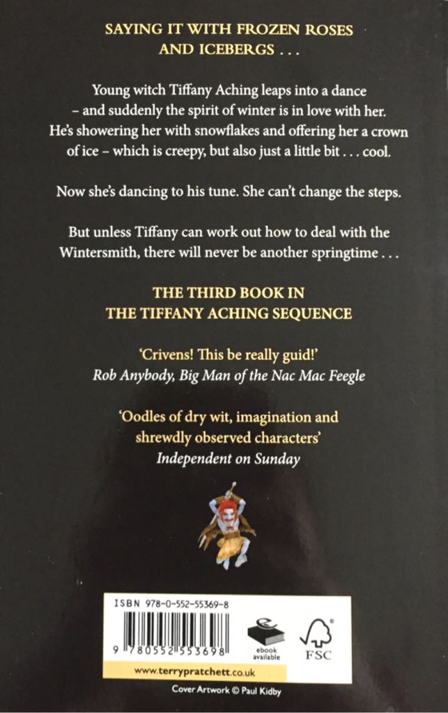 Wintersmith - Terry Pratchett (Corgi Books - Paperback) book collectible [Barcode 9780552553698] - Main Image 2