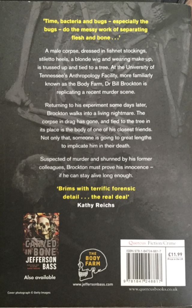 Flesh And Bone - Jonathan Maberry (Quercus - Trade Paperback) book collectible [Barcode 9781847248817] - Main Image 2