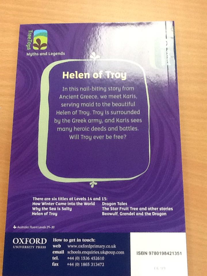 Helen Of Troy - Sheila Griffin book collectible - Main Image 2