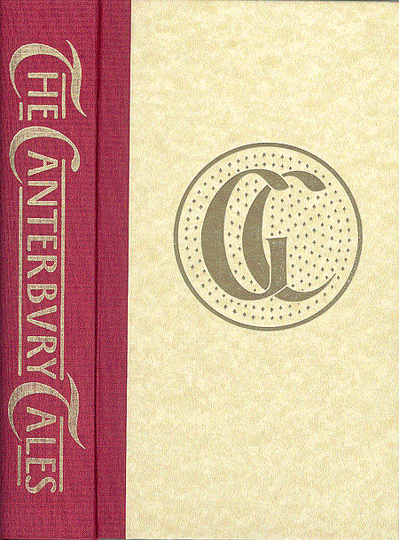 The Canterbury Tales - Geoffrey Chaucer (Folio Society - Hardcover) book collectible - Main Image 2