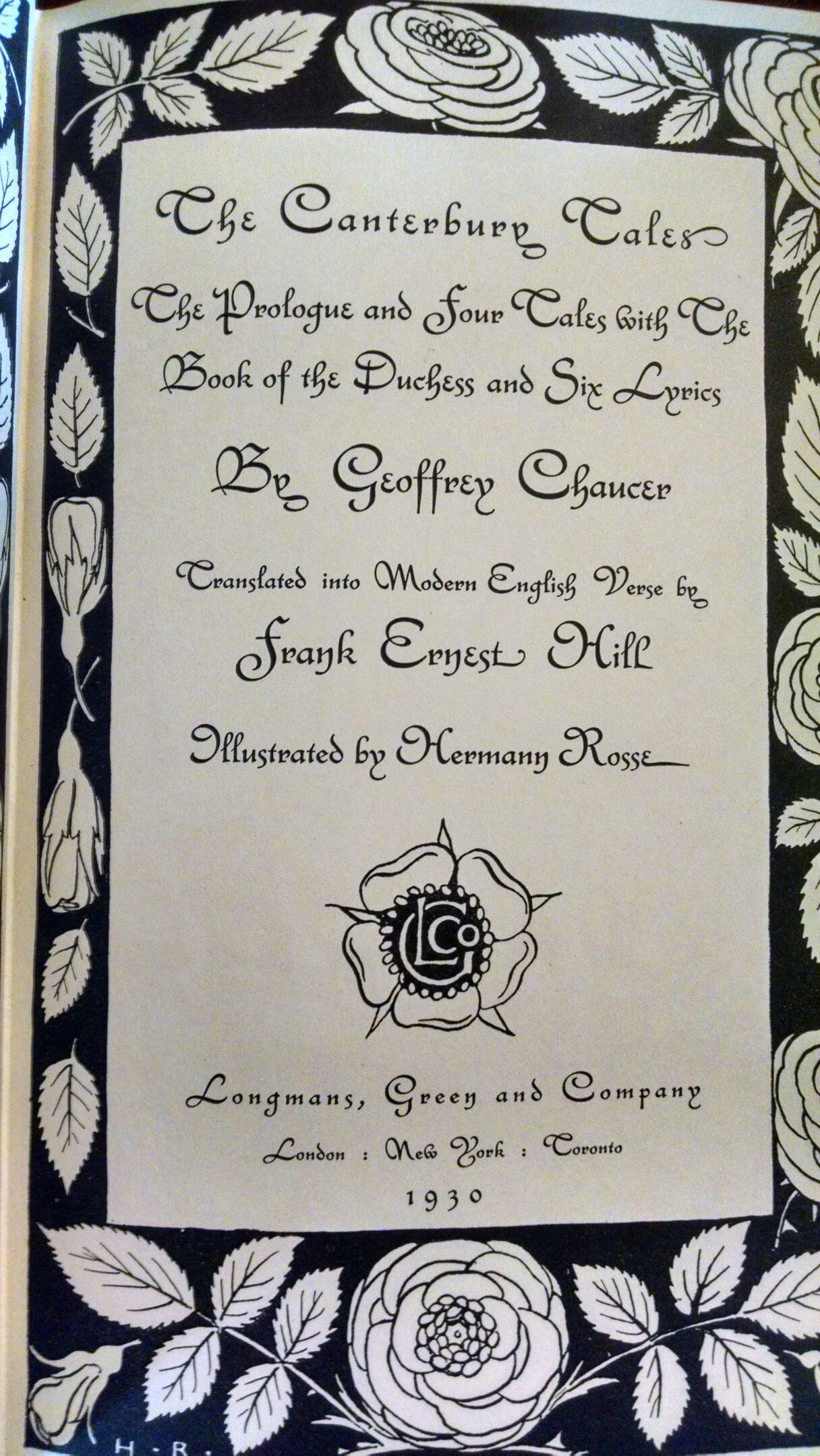 The Canterbury Tales - Geoffrey Chaucer book collectible - Main Image 2